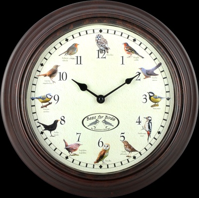 Reloj con Sonido de Pajaros